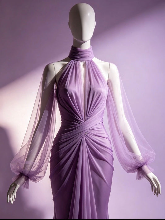 Robe Éclat Drapé - Silhouette Parfaite