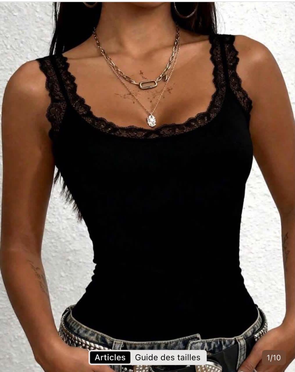 CROP TOP Épaule Dénudée 👗
