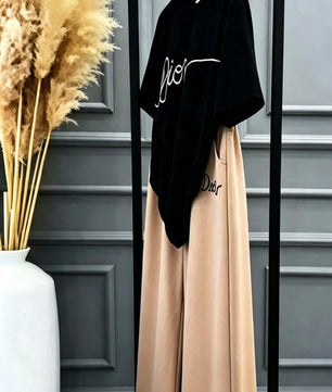 Ensemble Confort Chic - T-shirt & Pantalon fluide