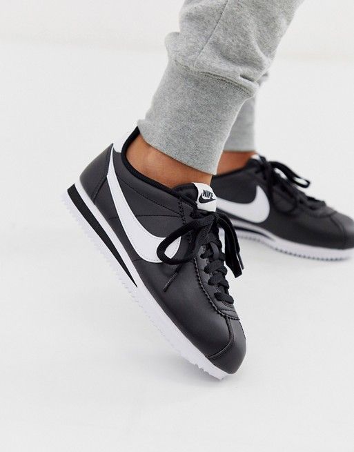 Nike cortez basic noir