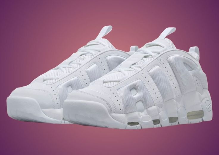 Nike Air More Uptempo '96  BLANCHE