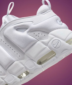 Nike Air More Uptempo '96  BLANCHE