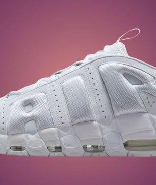 Nike Air More Uptempo '96  BLANCHE