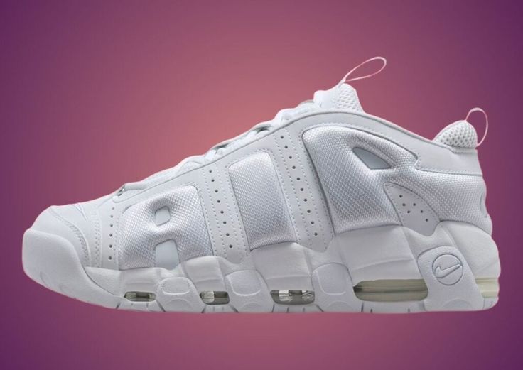 Nike Air More Uptempo '96  BLANCHE