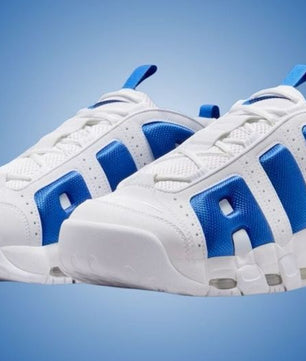 Nike Air More Uptempo '96  BLANCHE  BLEU