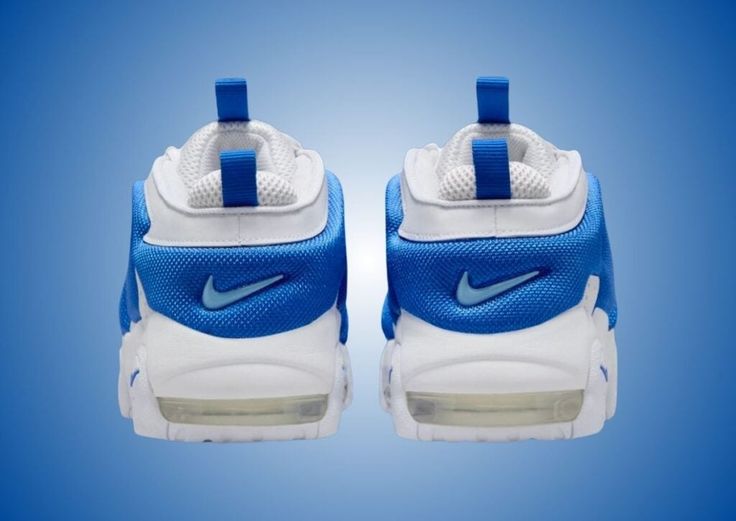 Nike Air More Uptempo '96  BLANCHE  BLEU