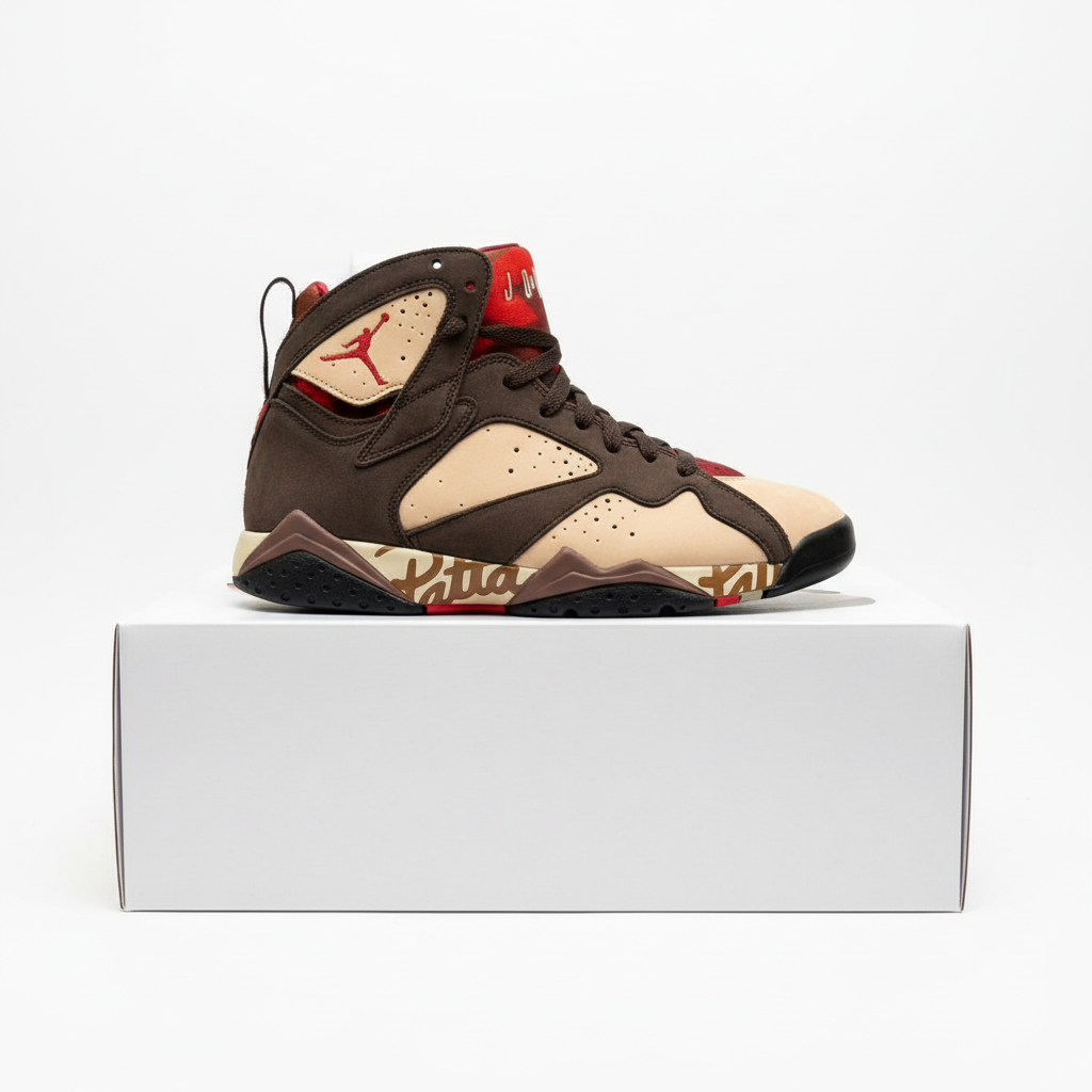 AJ7 Patta Beige Brown - Photo professionnelle