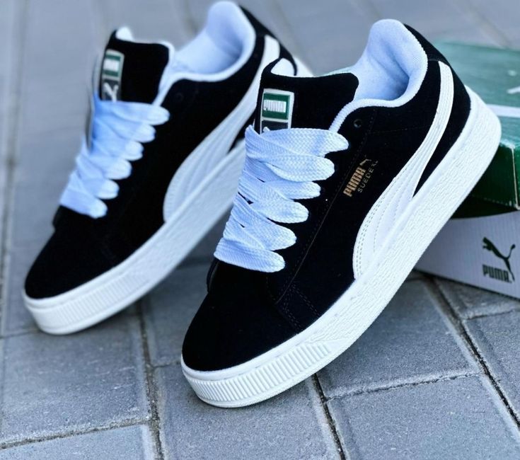 Puma suede noir