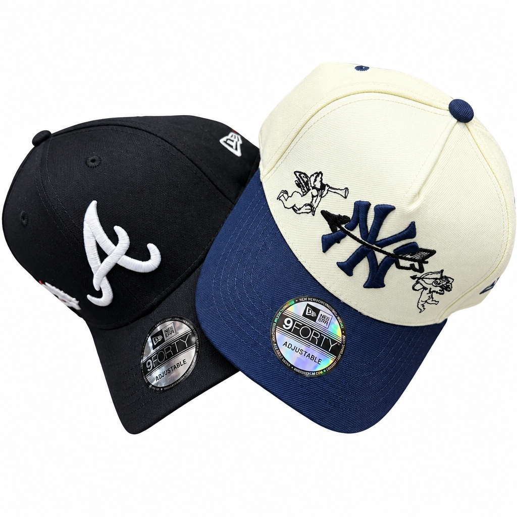 Casquettes sur fond blanc, photo 1