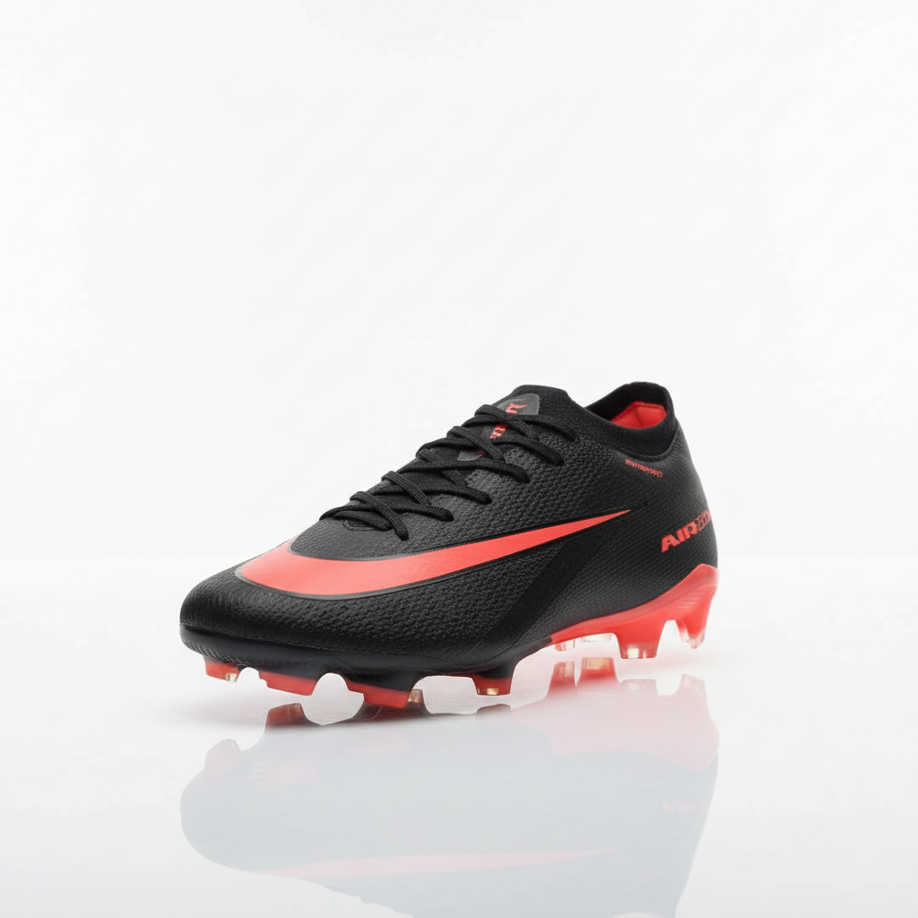 Chaussures noires - vue trois-quarts sur fond blanc