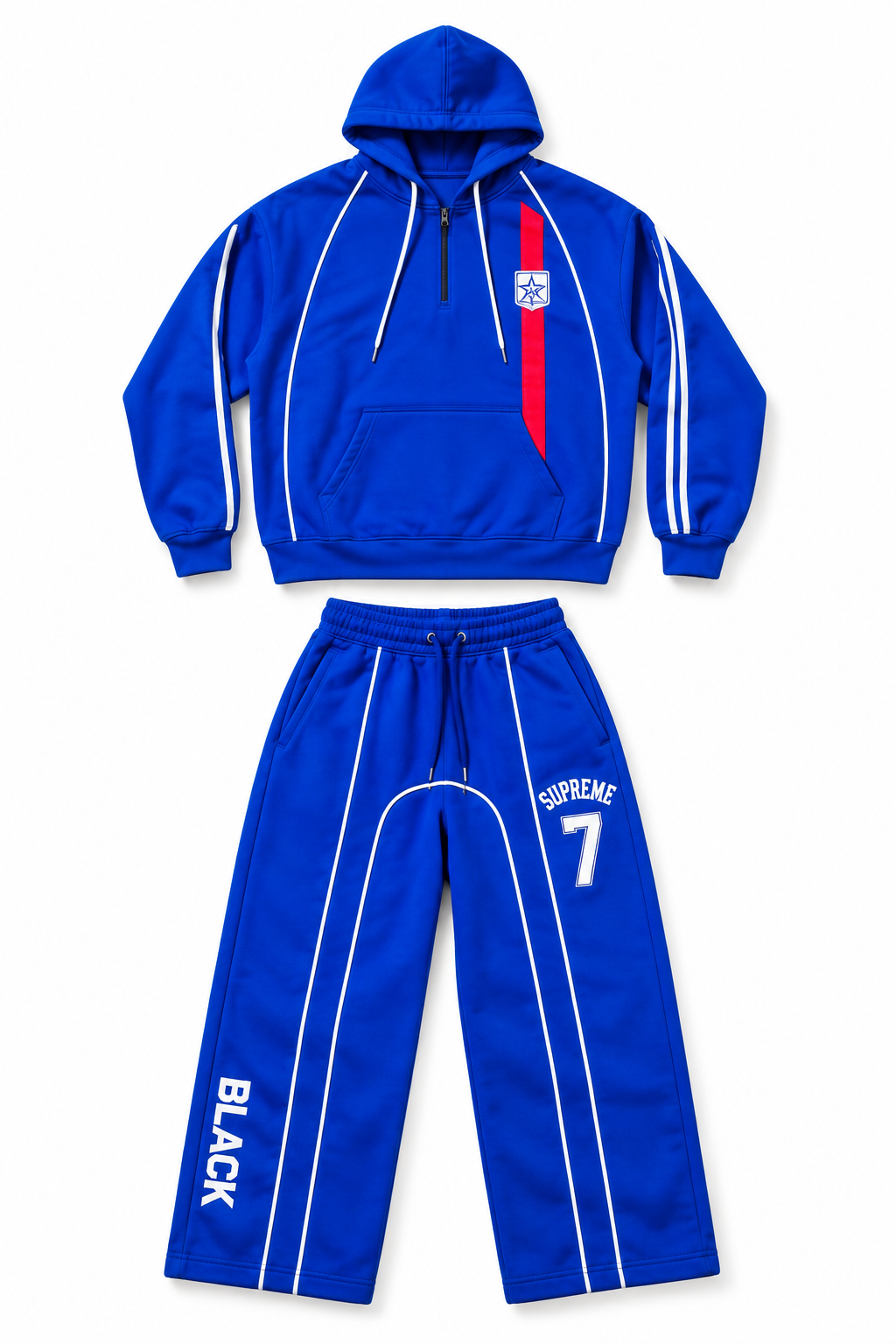Ensemble bleu numéro 7