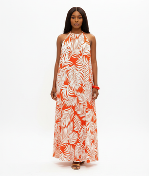 Face - Orange/Blanc