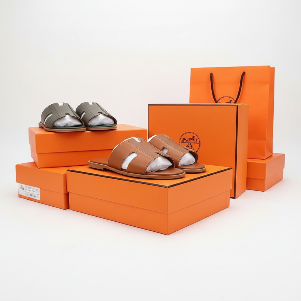 Hermès Izmir Tan - Vue avant
