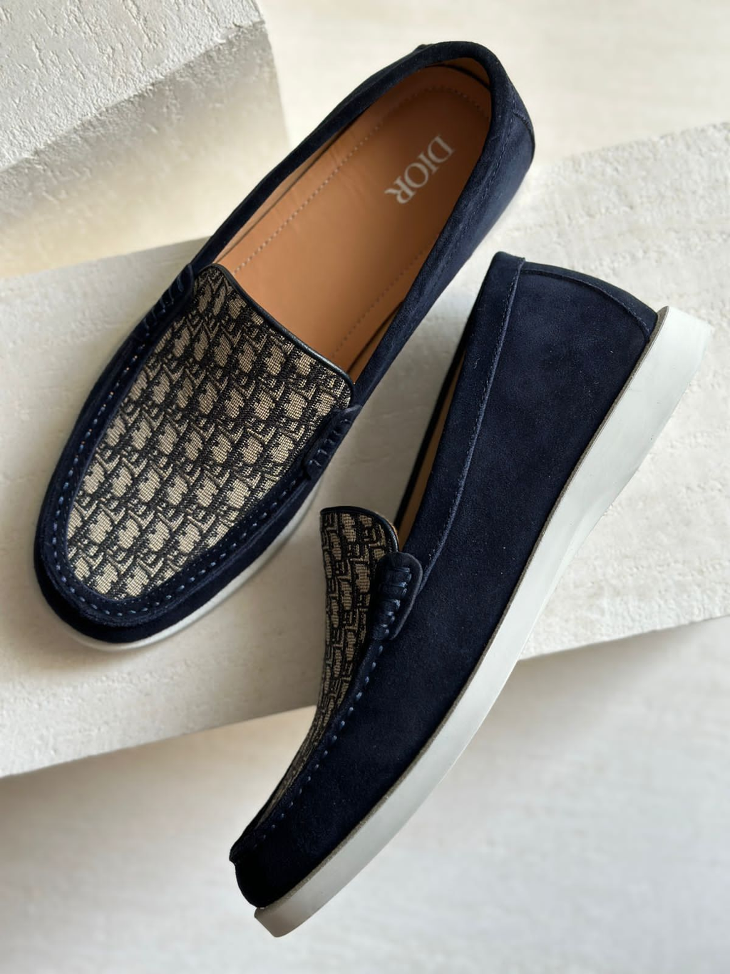 Dior Oblique Loafer – bleu