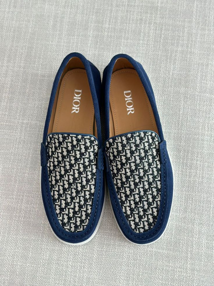 Dior Oblique Loafer – bleu