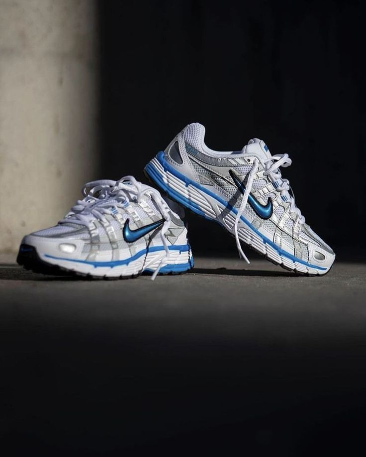 Nike P-6000 – Blanc/Bleu Royal