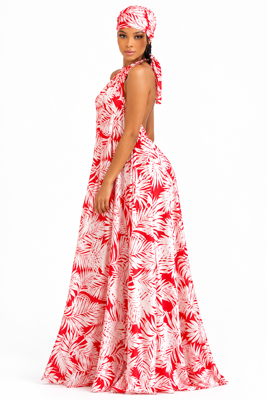 Robe Imprimé Tropical — 🌴