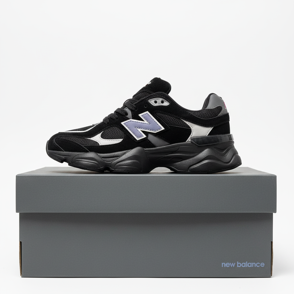 NB 9060 Black Purple - Photo professionnelle