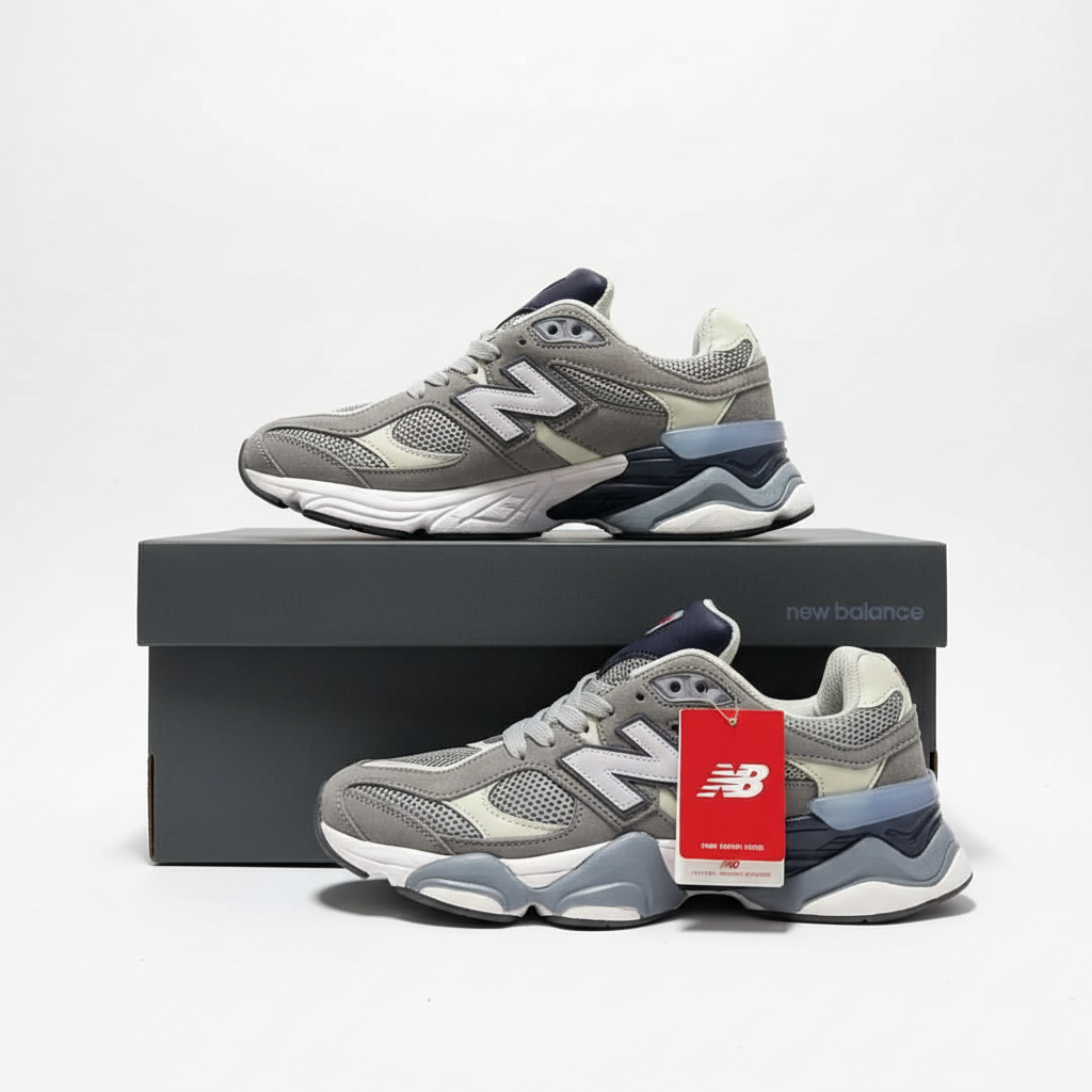 NB 9060 Grey Navy - Photo professionnelle