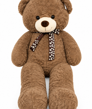 Ours marron sur fond blanc