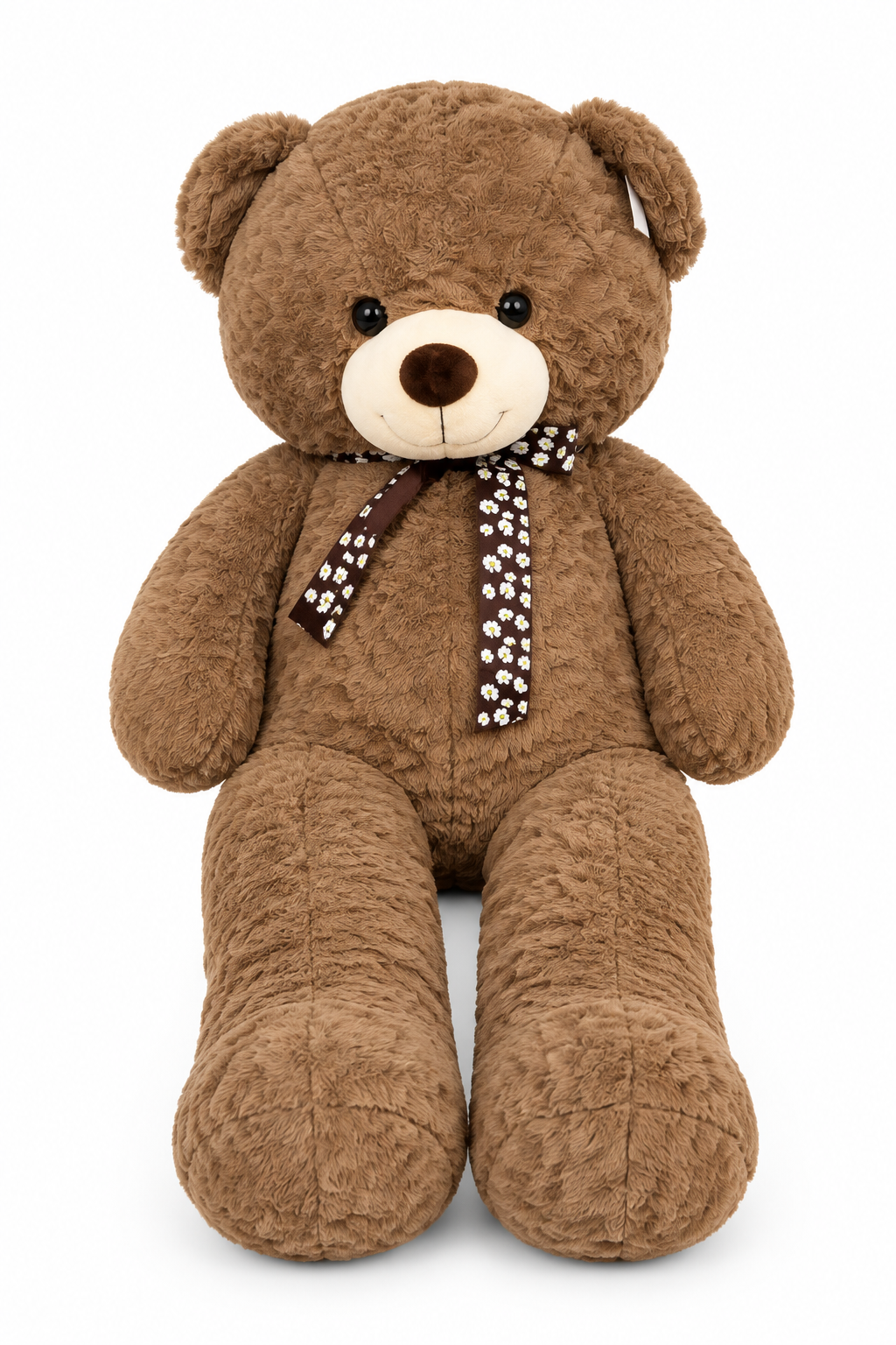 Ours marron sur fond blanc
