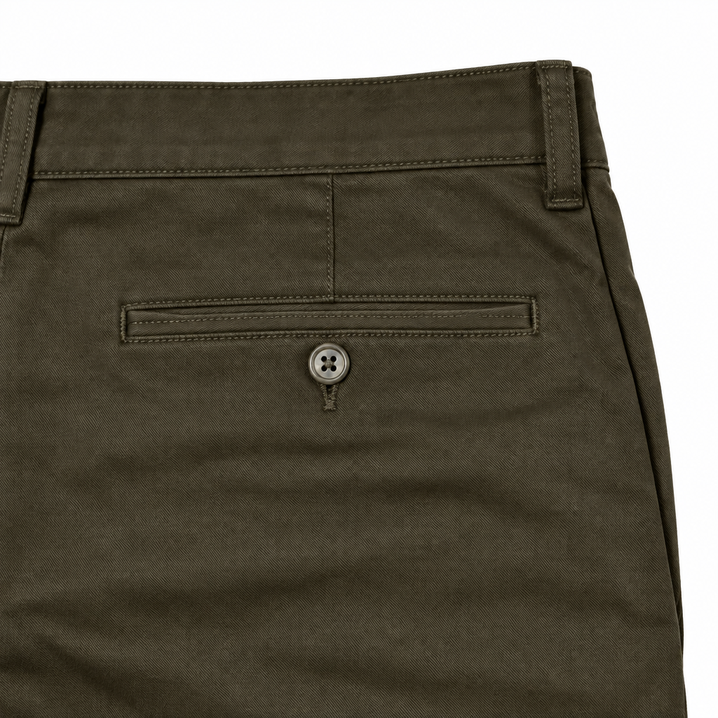 Pantalon de gauche, détail