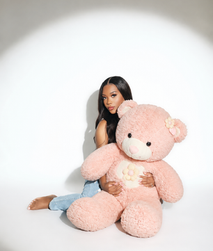 Remplacement du nounours marron par le nounours rose