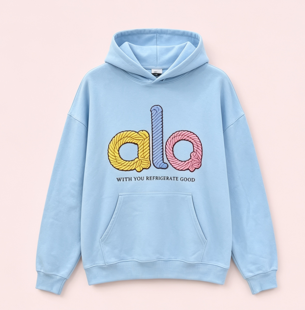 Pull alo bleu.