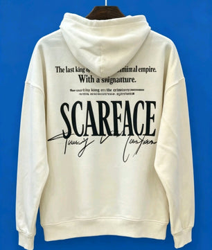 Pull jaune   scarface