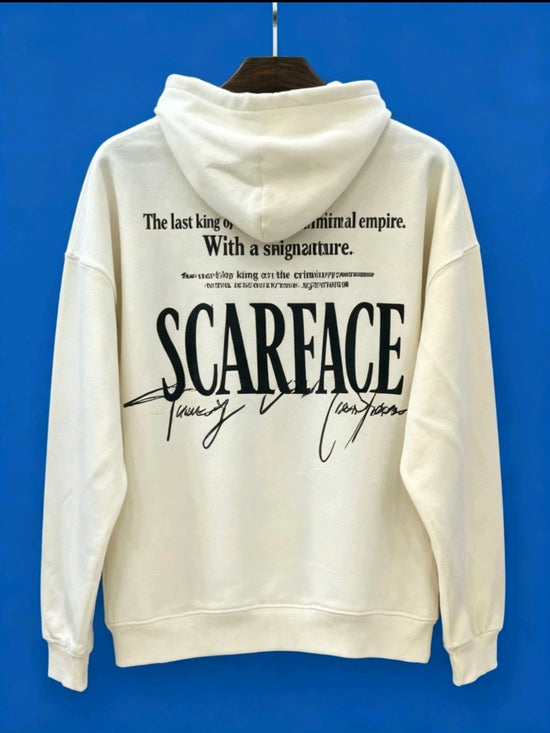 Pull jaune   scarface