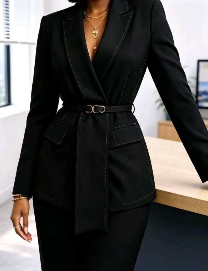 Ensemble Tailleur Noir