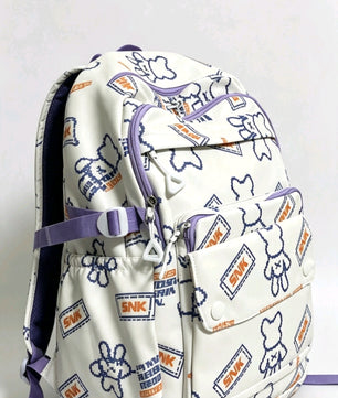 Sac à dos SNK Oursons Blanc