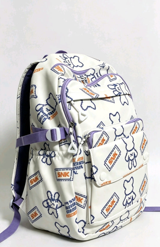 Sac à dos SNK Oursons Blanc