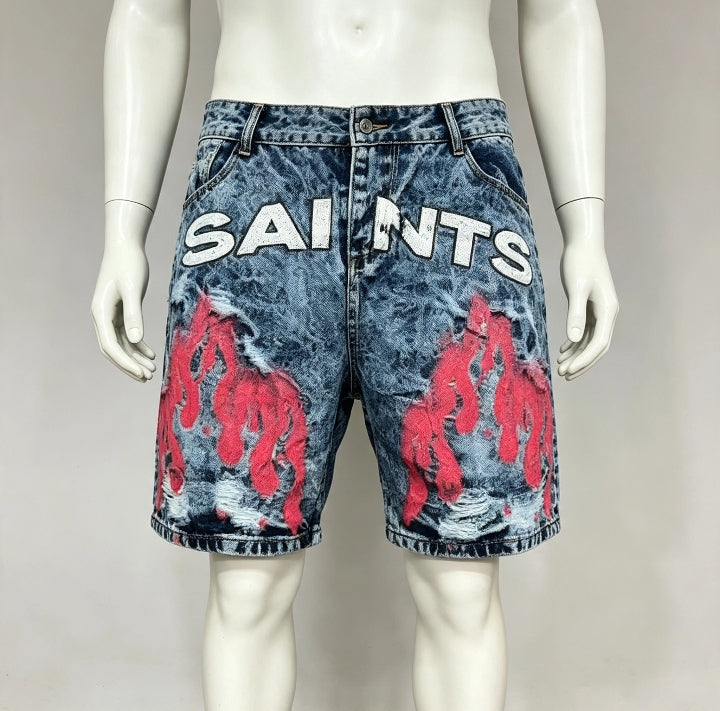 Short Patchwork saint