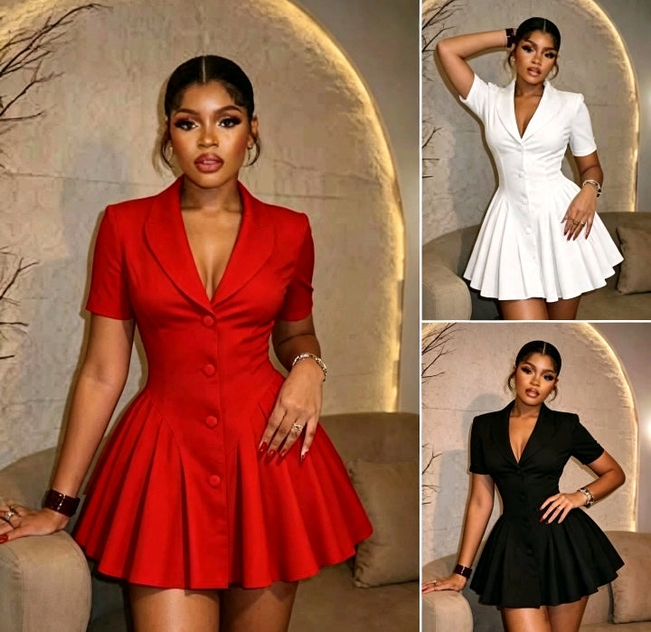 Robe Tailleur Patte-d'Élégante