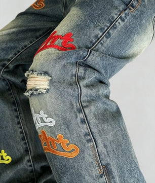 Jean Streetwear "Art"  — Coupe Large