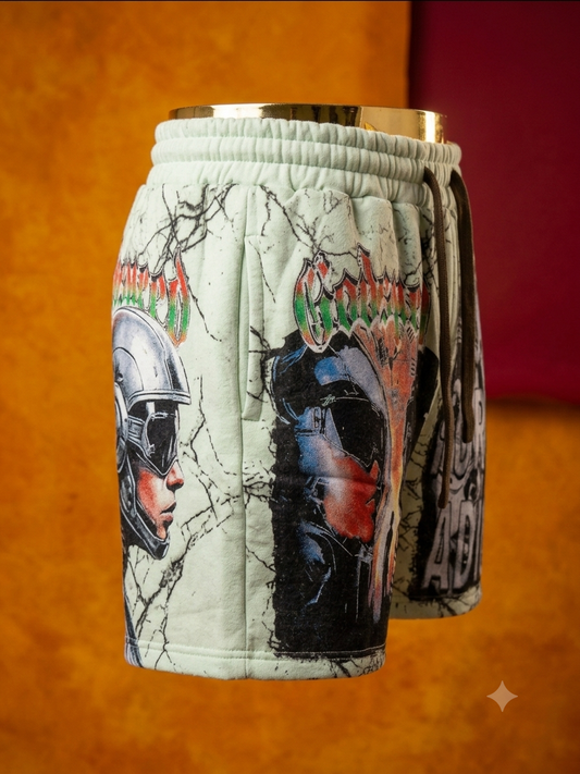 short en molleton de style streetwear