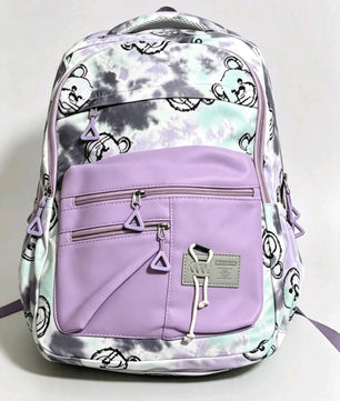 Sac à dos Bicolore Violet & Nuage