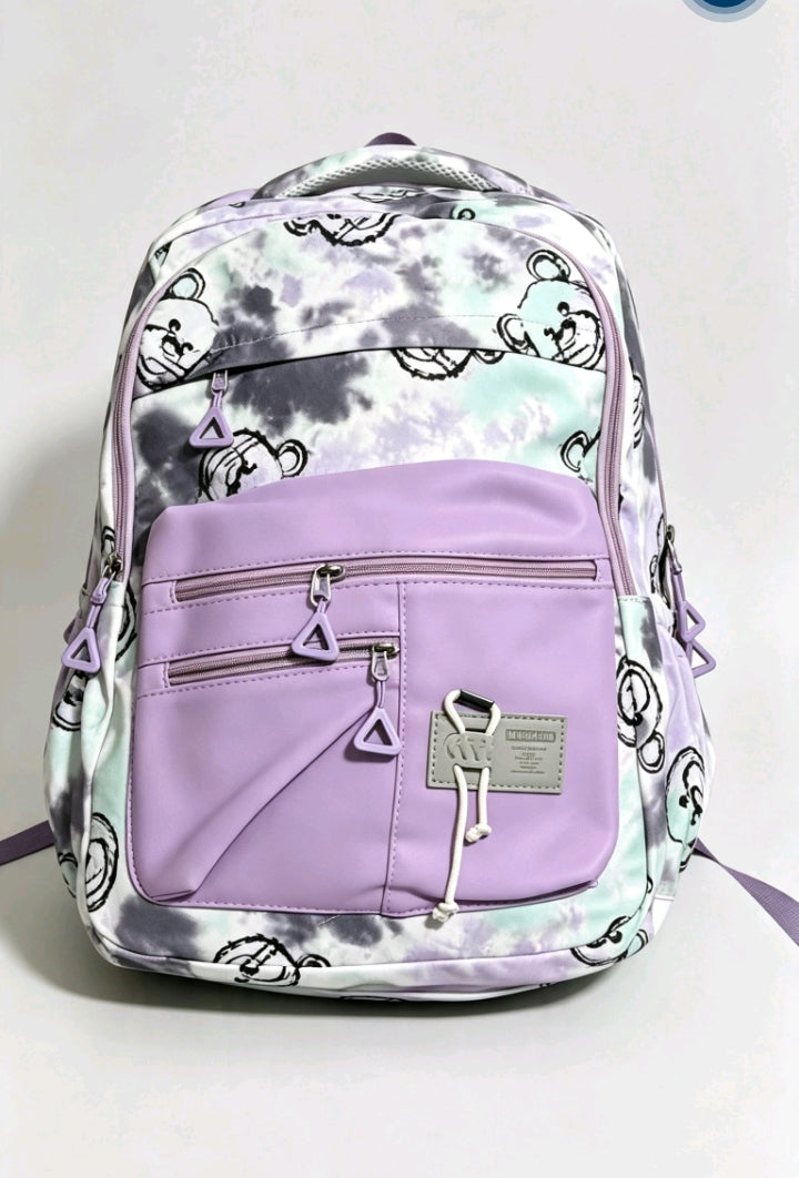 Sac à dos Bicolore Violet & Nuage