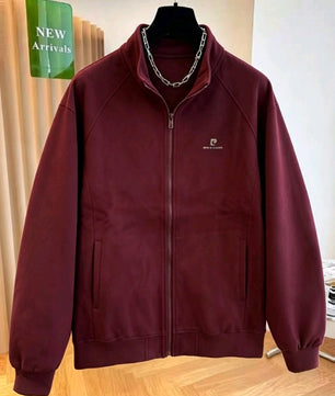 Veste Polaire Zippée Confort Prune