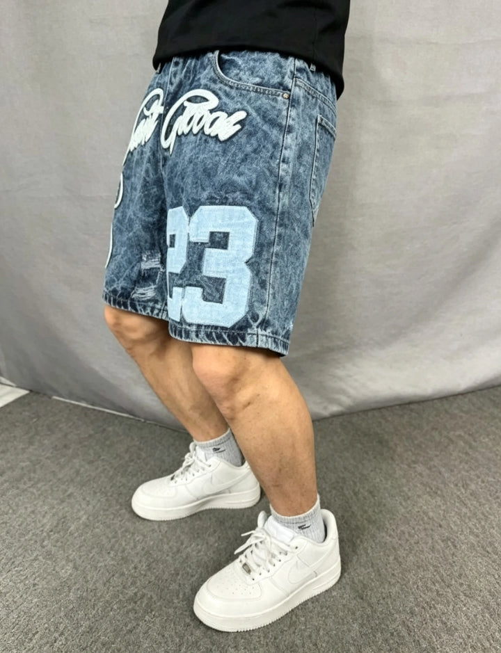 Short 23 Saint Street Bleu Acide