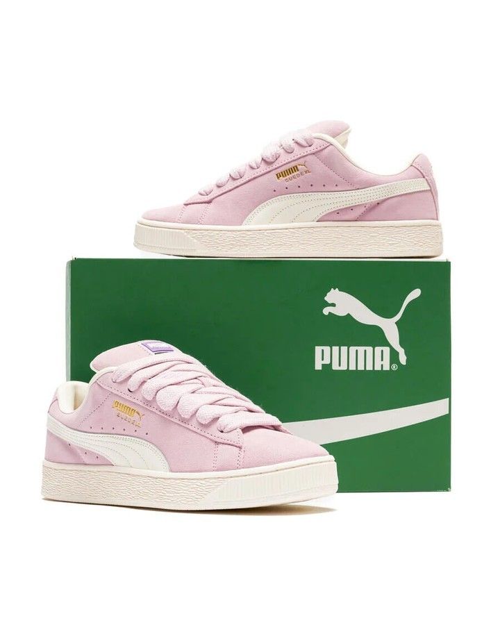 puma suède rose