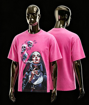 T-shirt Vintage Rose Motif Sœur