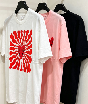 T-shirt de coeur