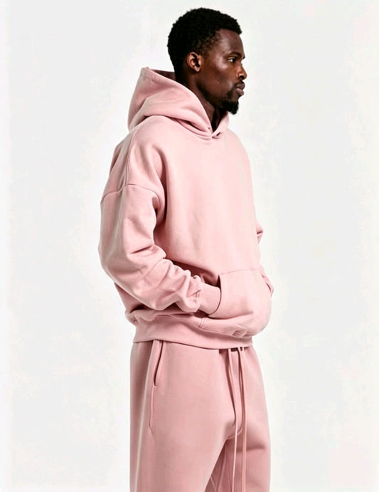 Ensemble Sweat Capuche Vert — Style Décontracté