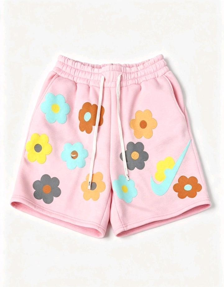 Short Fleurs Pastel