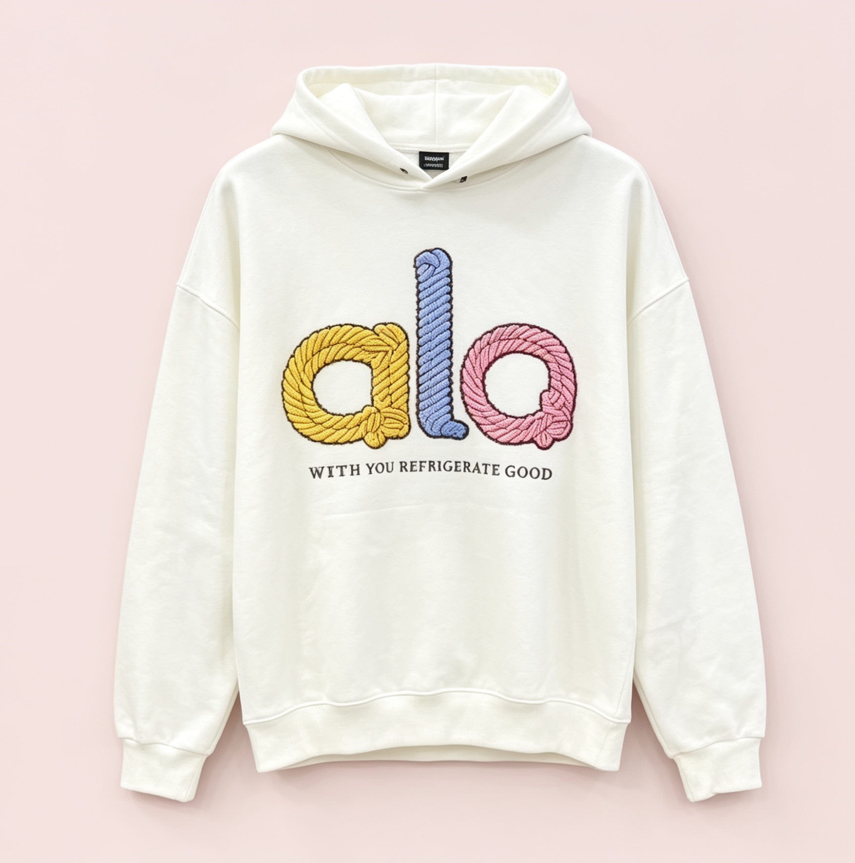 Pull alo blanc.