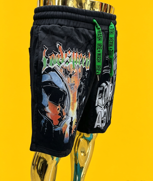 short en molleton de style streetwear