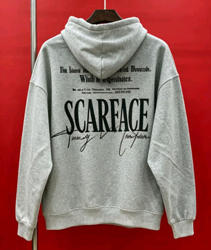 Pull  gris scarface