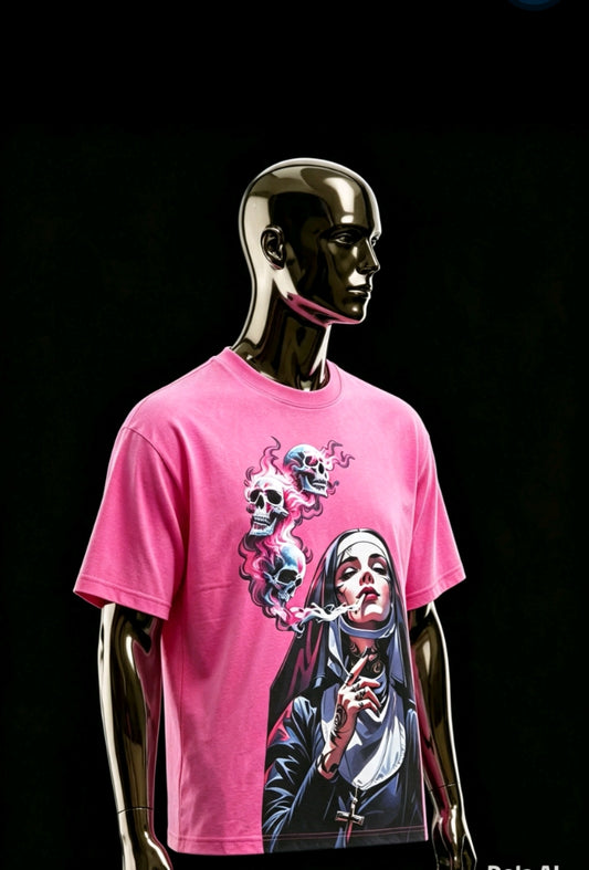 T-shirt Vintage Rose Motif Sœur